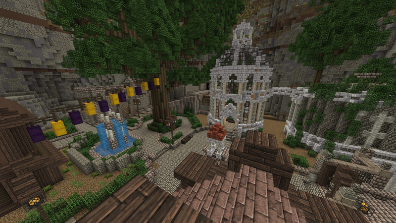 Illustration for article titled Minecraft Village Would Make a Nice Vacation Spot